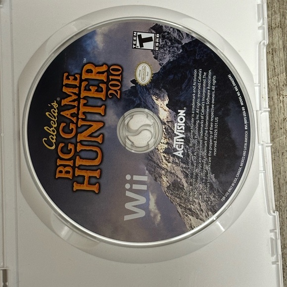 Cabela’s Big Game Hunter 2010 Nintendo Wii Complete Game only - Picture 5 of 6
